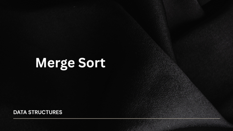 Merge Sort