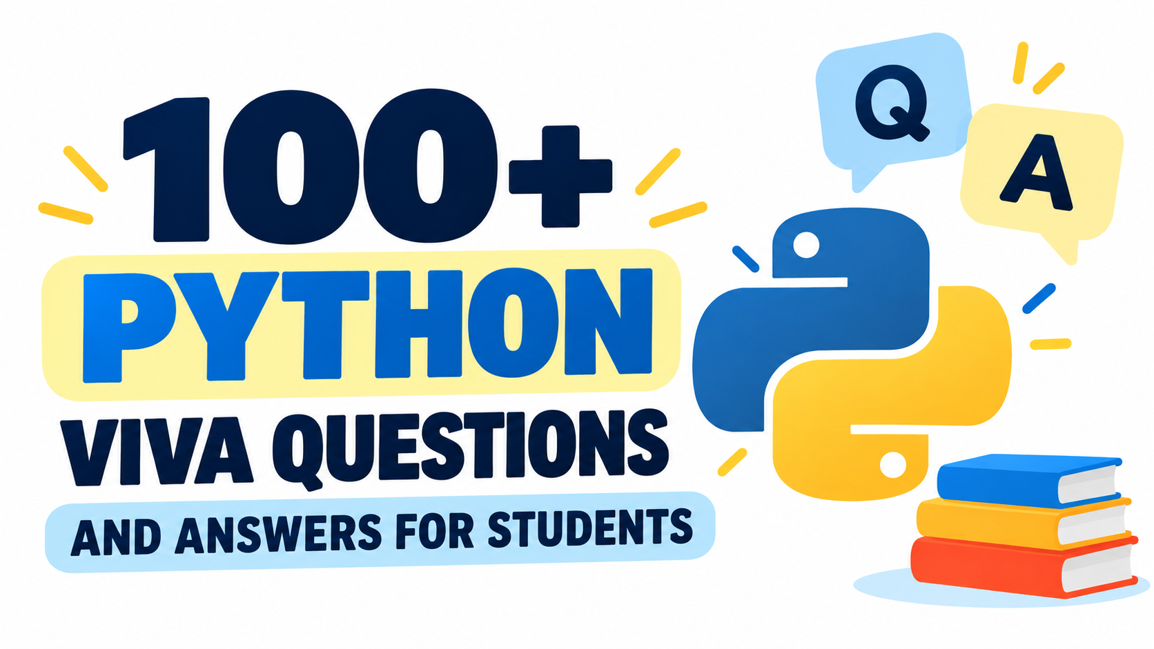 100+ Python viva questions and answers for students